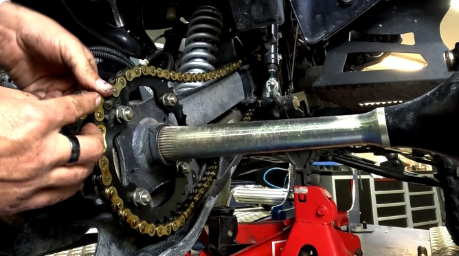 Replace Step 25 chain kit